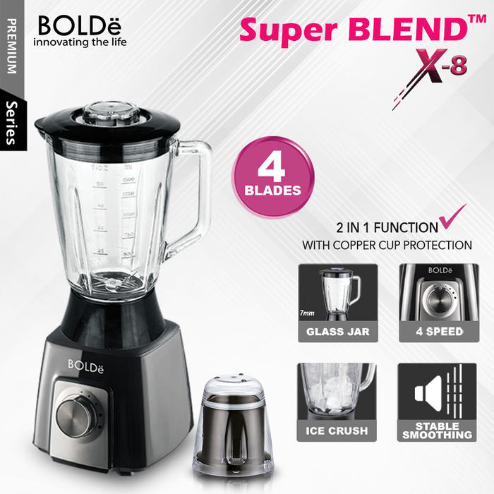 Bolde Super Blend X8 - Hitam